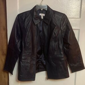 Jacob Black Leather Jacket